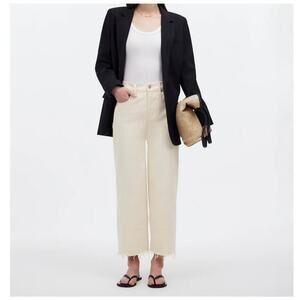 Madewell Perfect Vintage Wide Leg Crop Jean